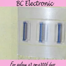 FPC Разъем для galaxy a3 sm-a300f duos logic на материнской плате телефонной платы; 2 шт./лот