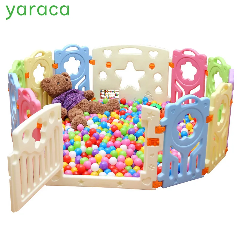 Indoor Kids Playpens Outdoor Baby Play Fence for Kids Activity Gear Environmental Protection EP Safety Play Yard Indoor Kids Playpens Outdoor Baby Play Fence for Kids Activity Gear Environmental Protection EP Safety Play Yard