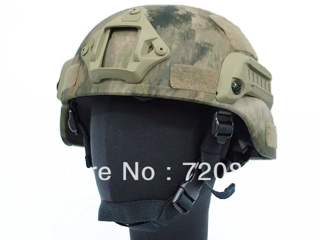 Шлем MICH TC-2000 ACH с креплением NVG black TAN OD на MC