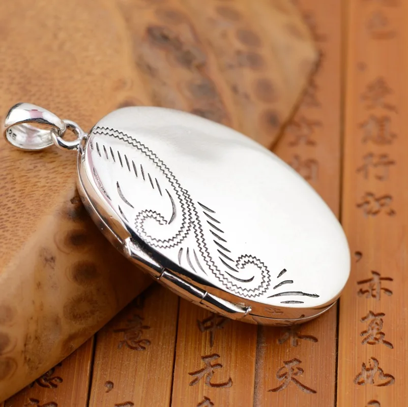 wholesale S925 Sterling Silver deer gawu pendant Scripture essential magic box can be opened