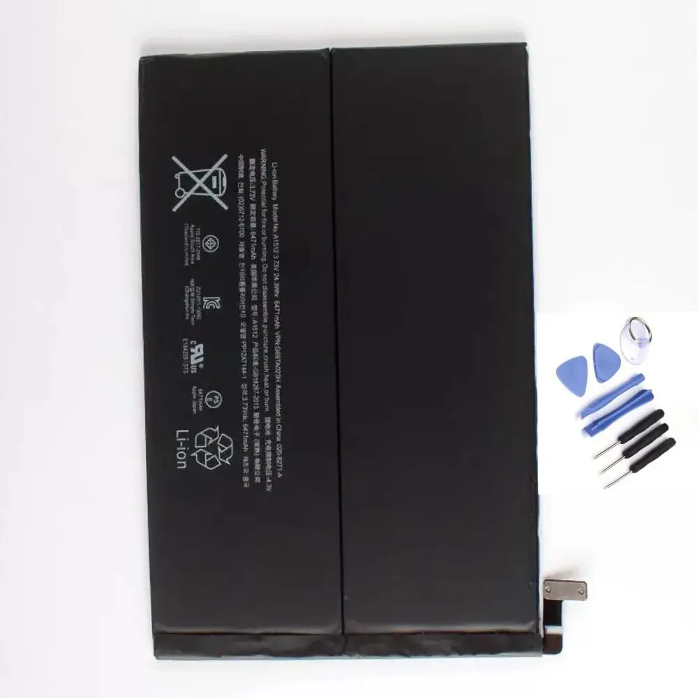 NEW Capacity 6471mAh a1512 Battery For ipad mini 2 Retina Mini 3 A1489 ...