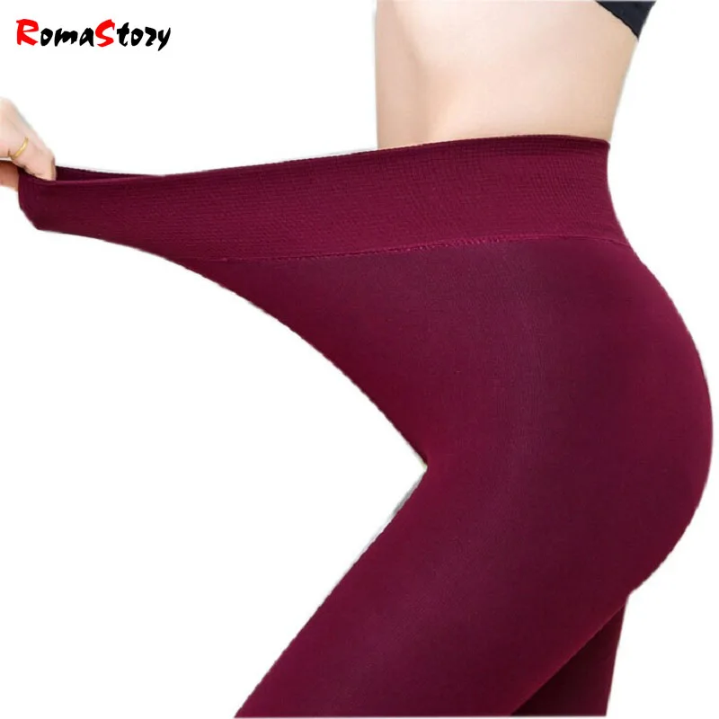 Women Leggins Warm Winter pants Thicken Long Stretch Leggings Pants womens fleece Pants Capris Velvet Slim trousers Z2390