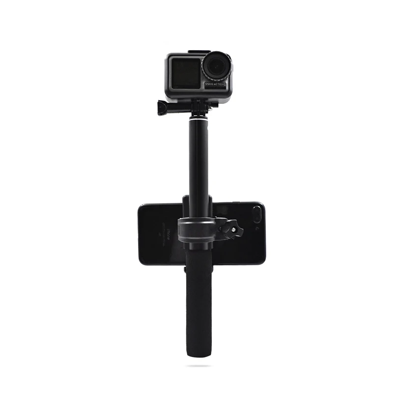 STARTRC OSMO действия Комплект расширения селфи-палки с зажимом для мобильного телефона держатель для камеры OSMO действий для экшн-камеры Gopro 5/6/7/8 черный портативная плавающая селфи-палка