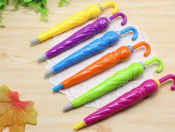 

new cute Umbrella ballpoint pen creative korea pen cute school prize gift stationery writing pen 40pc/lot