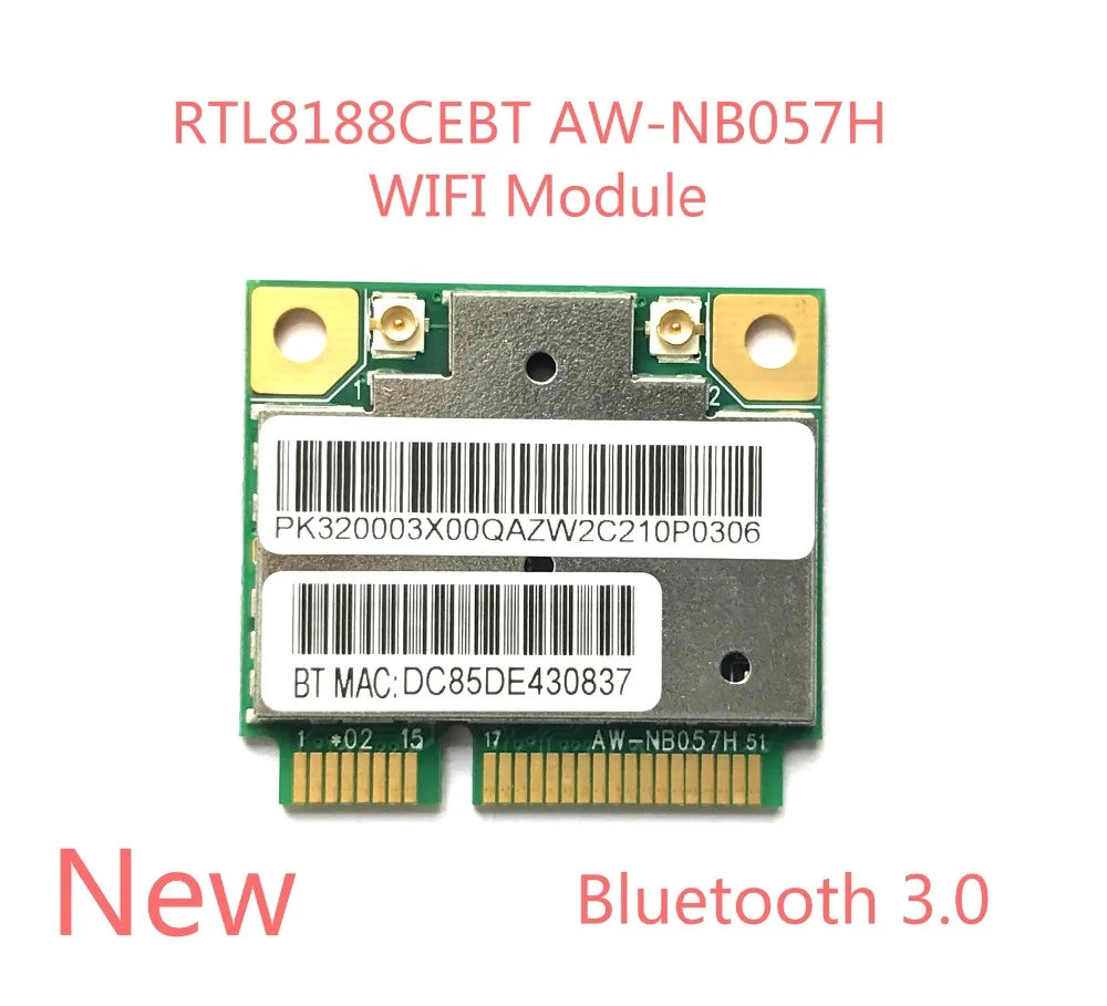 Новый Realtek RTL8188CEBT AW-NB057H мини PCI-E Wi-Fi 150 Мбит/с + buletooth 3,0 Беспроводной карты