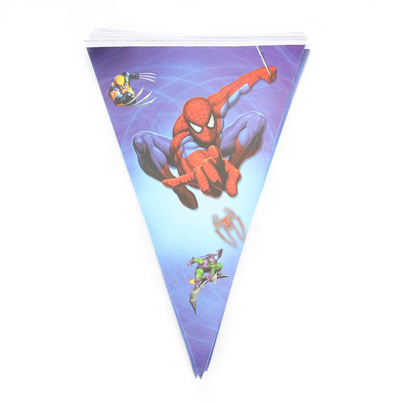 На тему Человека-паука Мультфильм партия набор шар посуда тарелка салфетки баннер коробка для поздравительных открыток ребенок душ вечерние украшения