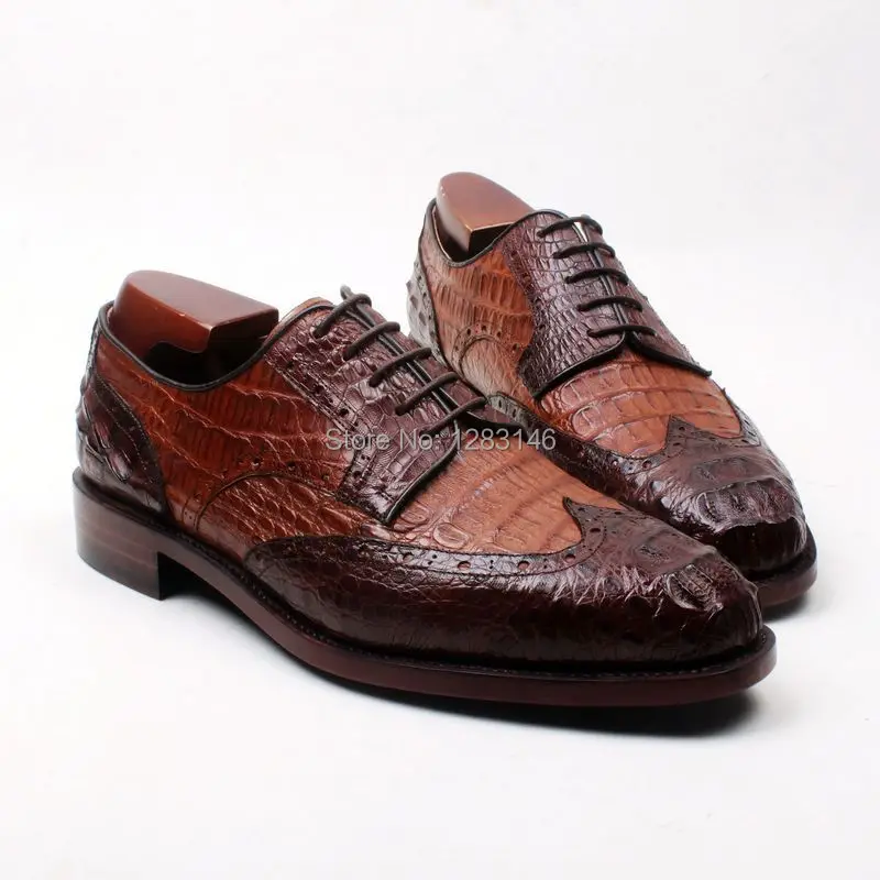 round toe brogue