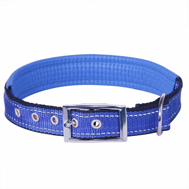 Светоотражающие Dog Collar поводок набор мягкая Регулируемая Pet Кот прочный ошейники для маленьких средних собак основные воротник и поводки