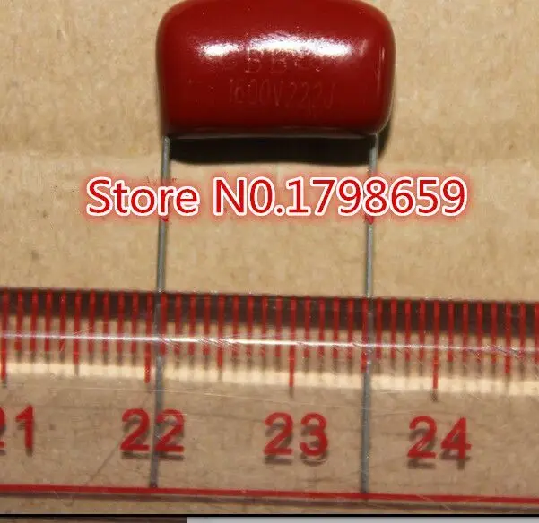 50 шт. CBB81 1600V222J 1600V2.2NF 1600V2200PF P15 мм пленочный конденсатор высокого напряжения |