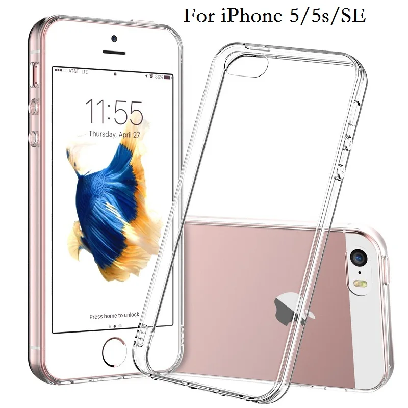 Case de Telefone para o Iphone Fina e Transparente Vskey Alta Brilhante Tpu 6 s 7 Plus Ultra Macio Silicone Tampa Traseira 8 5s se x 100 Pcs 11 Cheap case for iphone