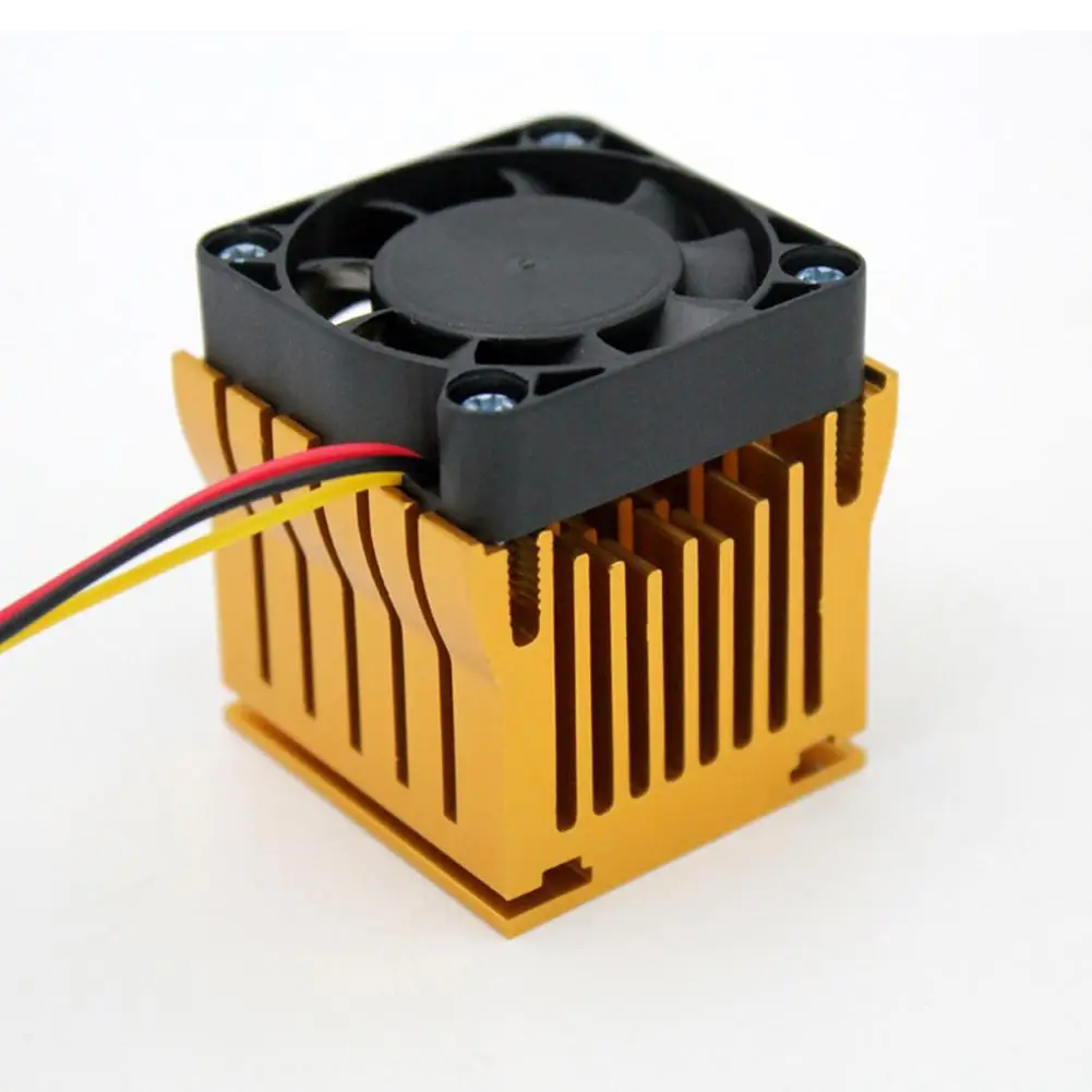 

Cubic Aluminum PC Chipset Cooling Radiator Mute Computer Heatsink Cooler Fan CPU System Heatsink Brushless Cooling Fan