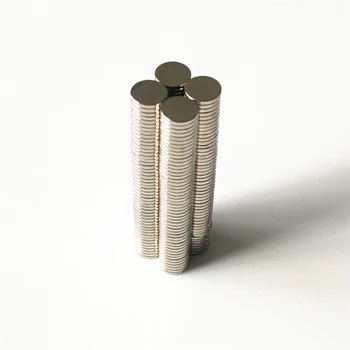 

YANGGER 50pcs/lot 6mmx1mm Magnets Small Round Neodymium 6*1mm Fridge Craft Mini N35 test DIY Super Strong NdFeB Home Hardware