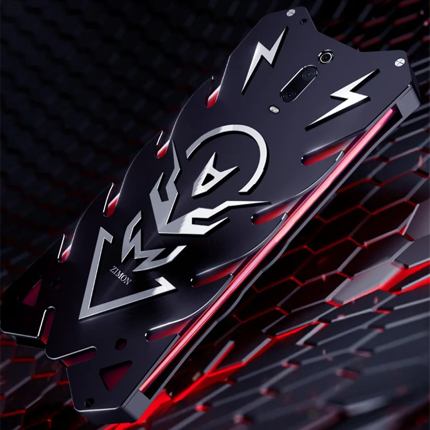 Цена Xio mi Red mi K20 Pro mi 9T Zimon роскошный новый Тор сверхмощный бронированный металлический алюминиевый чехол для телефона для Xiao mi Red mi K20 Pro K20 чехол