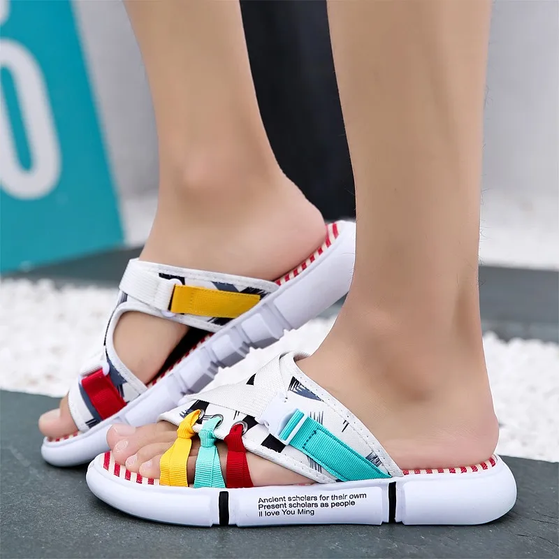 

Casual slippers summer lazy beach personality sports sandals