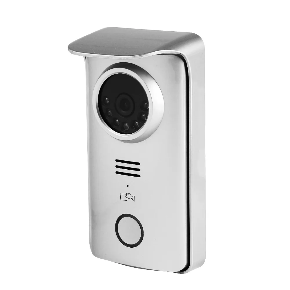 Free Shipping Wireless 7 LCD Video Door Phone Intercom