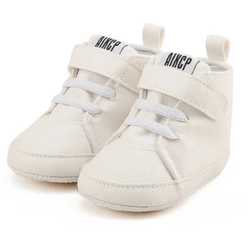 

Toddlerborn Shoes First Walker Pu Leather Autumn Winter Baby Kids Boy Girl Soft Sole Canvas Sneakers For Children