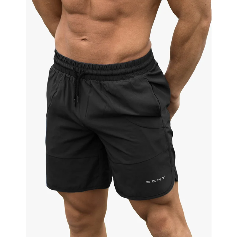 2018 Для Мужчин's Повседневное летние шорты Сексуальная пот Штаны мужской фитнес, бодибилдинг, тренировка человек моды Crossfit короткие Штаны
