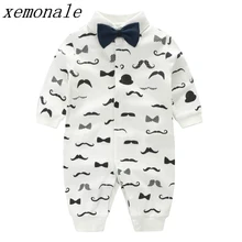Best Price 2017 Spring Autumn Gentleman Baby Rompers Fashion Boys Girls Long Jumpsuit Beard Comfortable Cotton Crawling Coverall Clothing Best Price 2017 Spring Autumn Gentleman Baby Rompers Fashion Boys Girls Long Jumpsuit Beard Comfortable Cotton Crawling Coverall Clothing