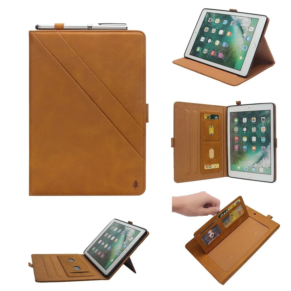 Luxury PU Leather Flip Case For iPad Pro 11 2018 Wallet Pouch Sleeve