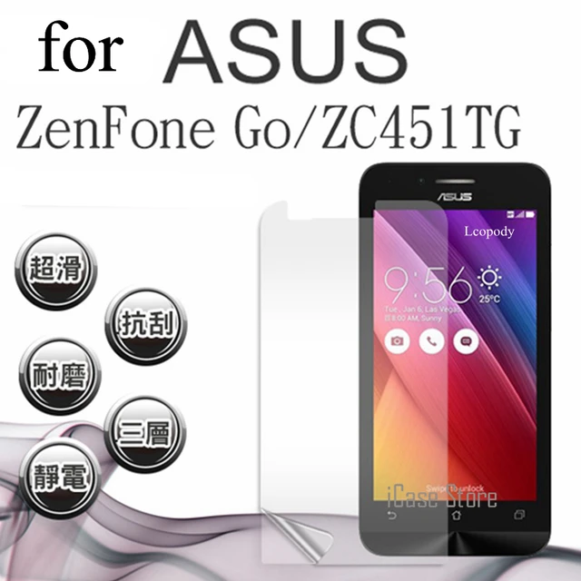 Screen Protector Tempered Glass For Asus Zenfone Go Zc451tg Z00sd.
