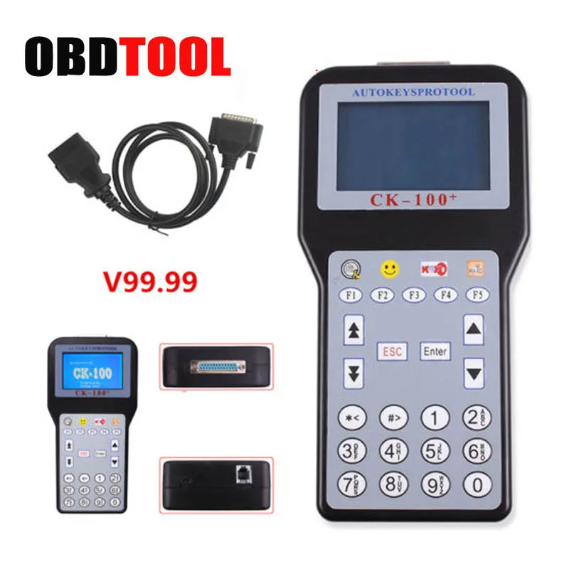 

V99.99 CK-100 Car Key Programmer Multi-language CK 100 Auto OBD2 Key Transponder New Generation of the SBB Key Prog JC5