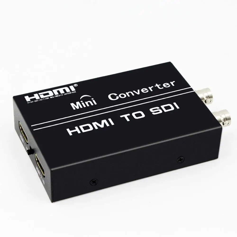 

HDMI to SDI Converter Adapter Dual HDMI in 2 BNC out HDMI2SDI to SDI SD HD 3G 1080P for PC DVD Laptop Monitor
