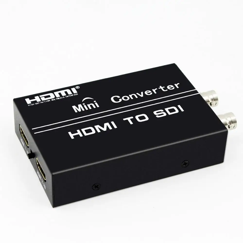 Hdmi para Sdi Conversor Adaptador Duplo Hdmi em Bnc para Fora Hdmi2sdi sd hd 3g 1080p para Computador Portátil Dvd Monitor