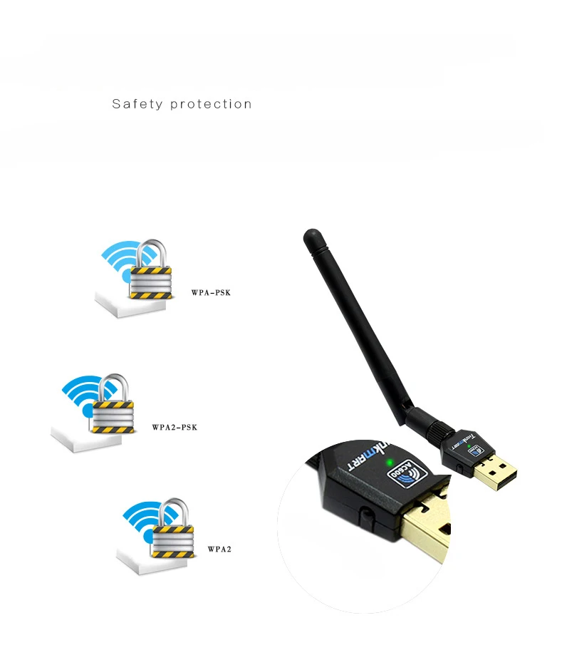 USB Wifi антенный адаптер беспроводной 600M WiFi сетевая карта 2,4G 5,8 GHz двухдиапазонный AC Wifi антенный адаптер 802.11a/b/g/n