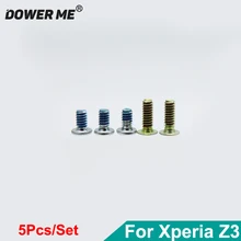 Dower Me полный комплект винт для материнской платы Винт для sony Xperia Z3 D6603 D6643 D6653 Z3 dual D6633 D6683