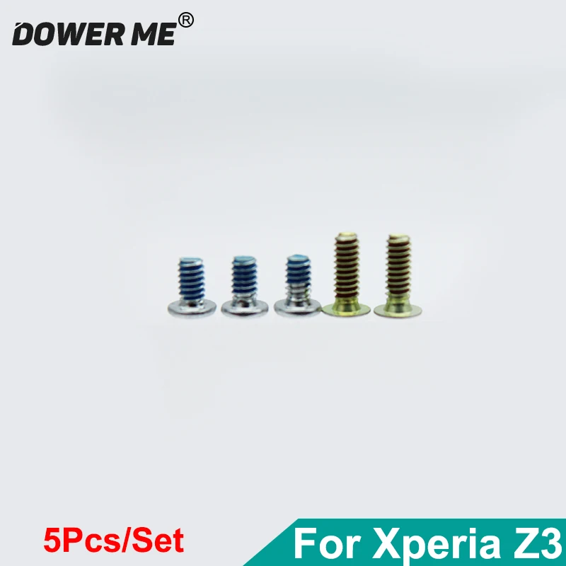 

Dower Me Full Set Screw Motherboard Screw For Sony Xperia Z3 D6603 D6643 D6653 Z3 dual D6633 D6683
