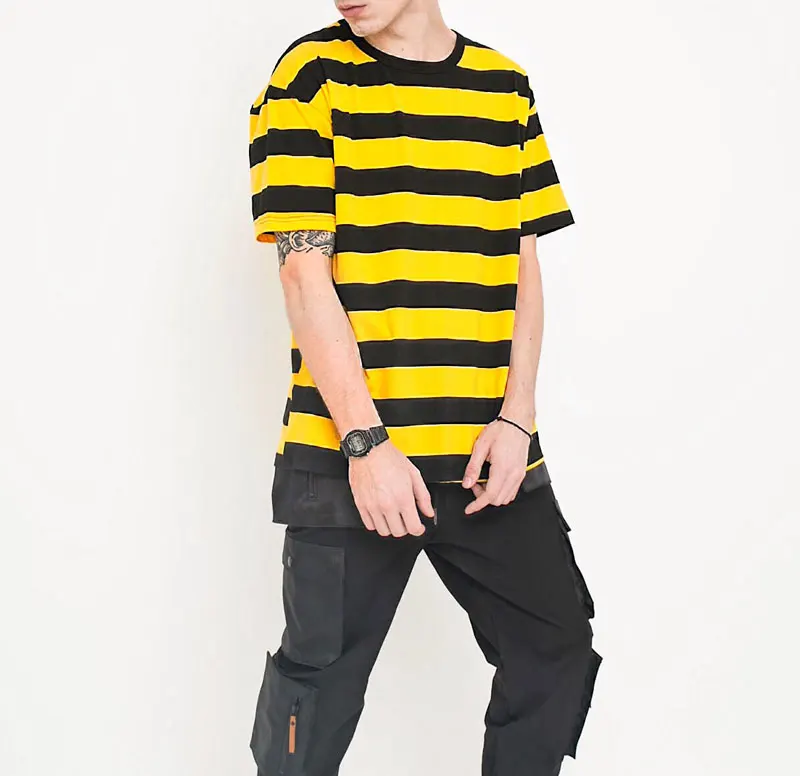 Casual Cotton Striped Tshirts 3