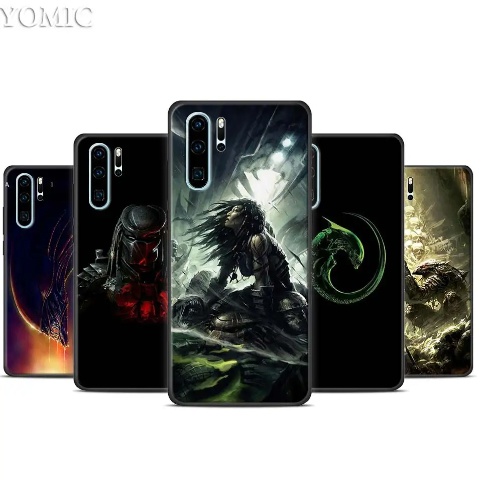

Alien vs Predator Black Case for Huawei P30 20 Pro P10 P20 P30 Lite Mate 10 20 Lite P Smart Plus Case