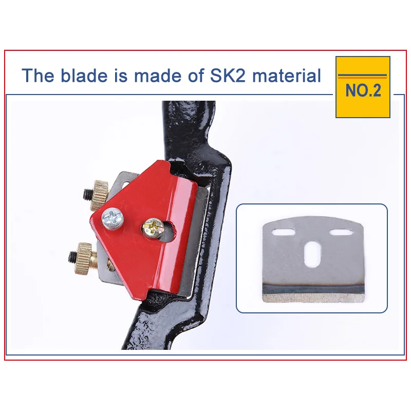 

Hand Planer Woodworking Cutting Adjustable Manual Screw Spoke Shave Durable Tools HVR88