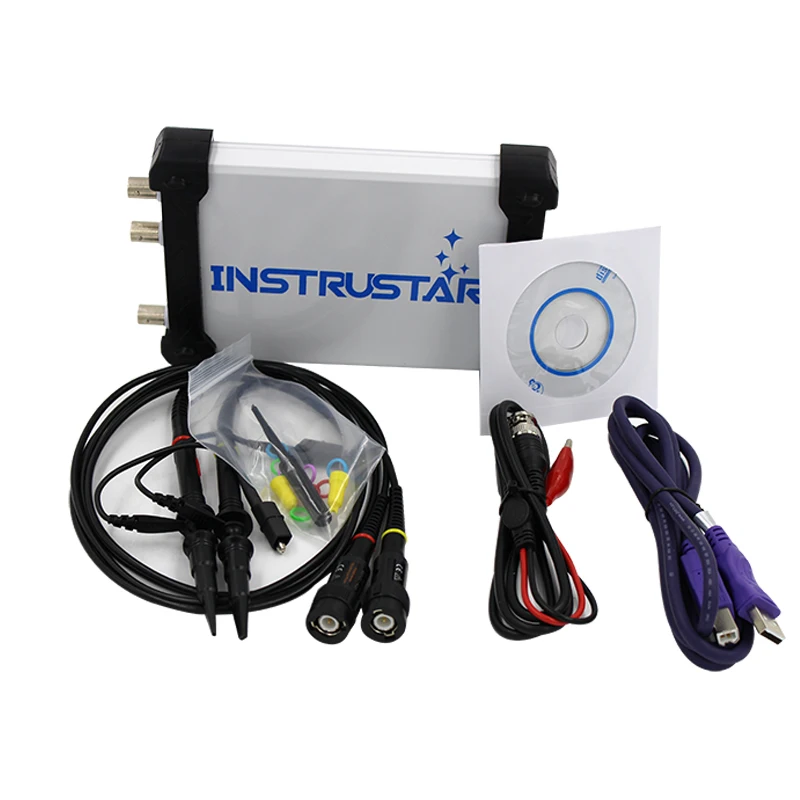 INSTRUSTAR ISDS205B ПК на основе USB/анализатор спектра/DDS/развертки/регистратор данных/цифровой осциллограф