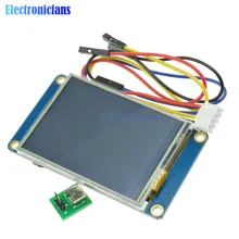 2," 2,4 дюймов TFT 320x240 резистивный сенсорный экран UART HMI ЖК-модуль дисплей для Arduino Raspberry Pi TFT английский Nextion
