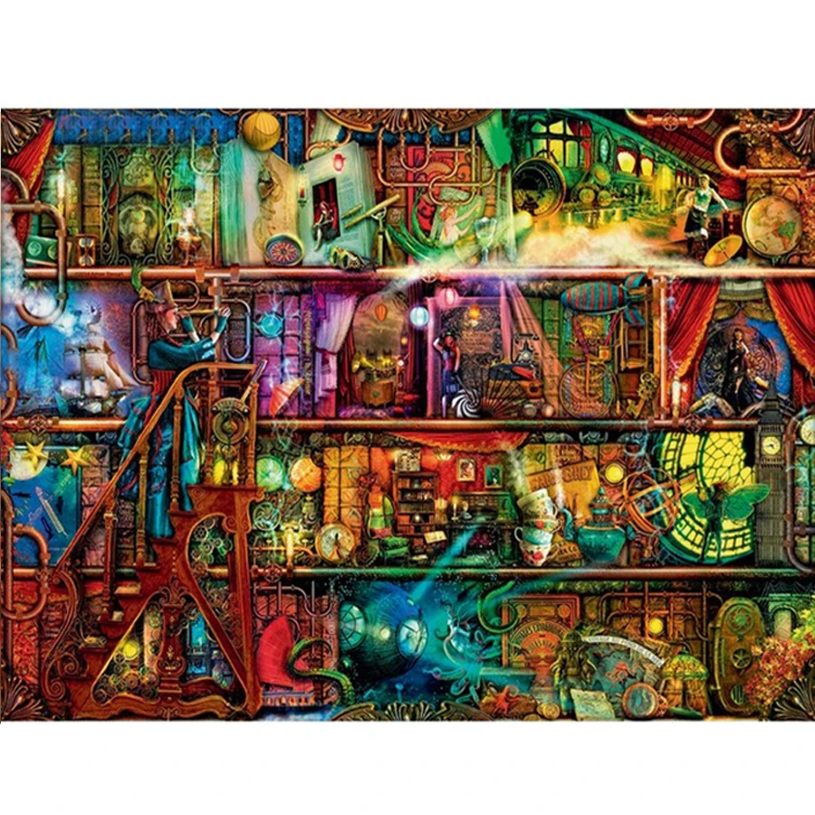 

fantasy Diamond embroidery bead 5D diamond mosaic Pictures of crystals landscape diamond painting fairy Diamond full mosaic arts