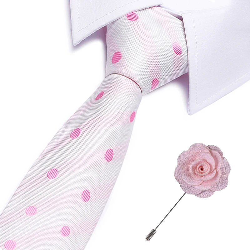 Галстук Классический для мужчин полосатый повседневное сладкий цветок одежда с узором галстуки-бабочки мужской хлопок тощий 7,5 см