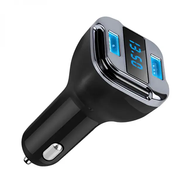 Special Offers 24W 4.2A 2 Port Dual USB Location Car Quick Charger GPS Car Satellite Positioning Tracker with OLED Display