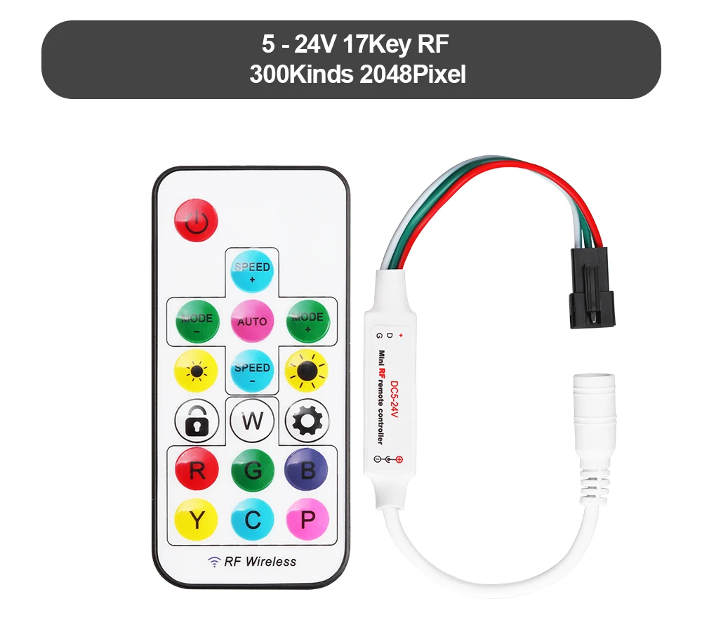 SP110E Bluetooth WS2811 WS2812B SP106E светодиодный музыкальный контроллер SP107E RGB/RGBW SP110E полноцветные пиксели светодиодные полосы светодиоды DC5V-24V