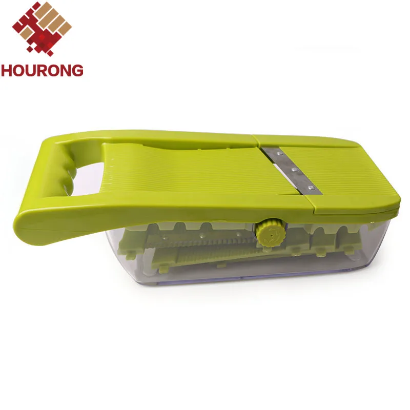  Hourong 1Pc Fruit Vegetable Shredder Kitchen Gadget Multifunction Cutter Cucumber Grater Potato Peeler Apple Slicer Cooking Tool 