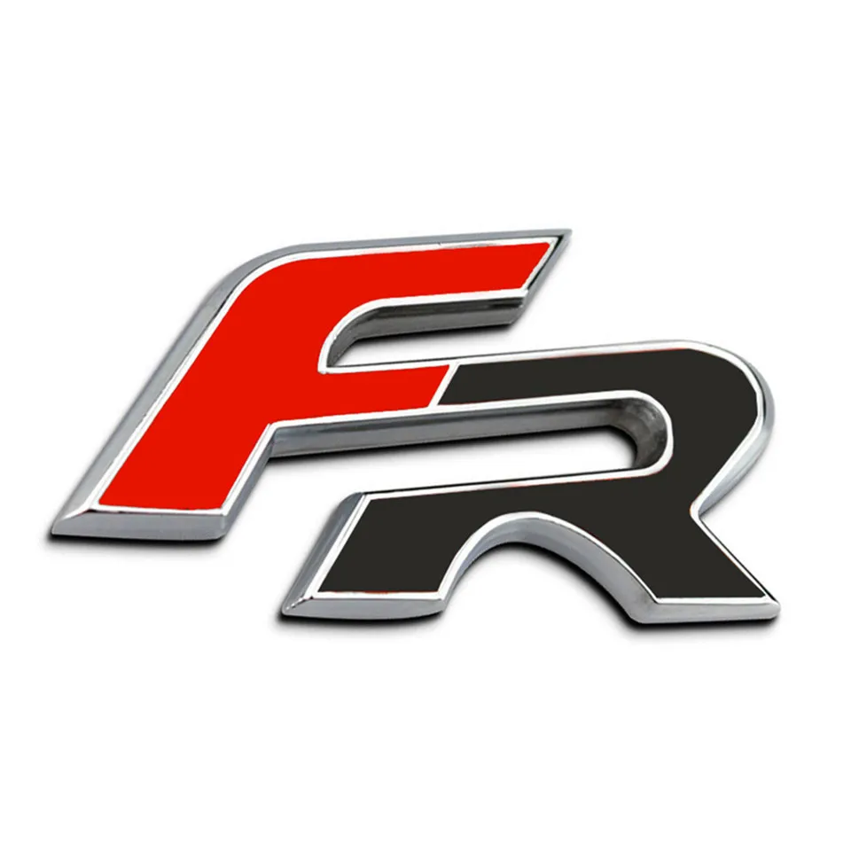 3D Metal Car Stickers For FR Emblem Badge Stickers Car Styling Stickers For Seat leon FR Cupra Ibiza Altea Exeo Formul Stcikers (3)