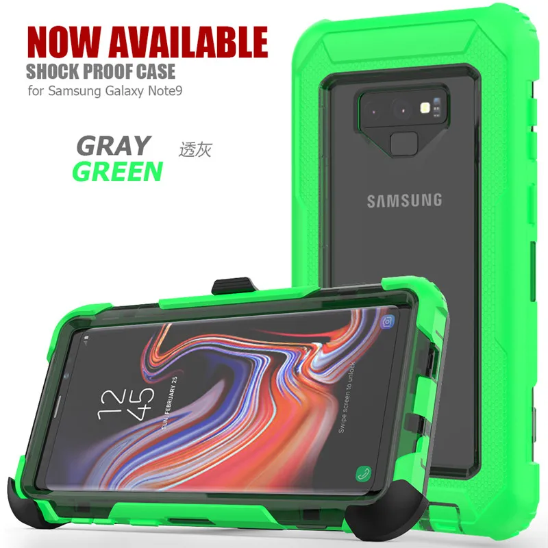 Цветной силиконовый чехол для samsung s9 plus note9, ТПУ, вращающийся прозрачный чехол на заднюю панель, зеркальный Жесткий ПК, защитный чехол на 360 градусов