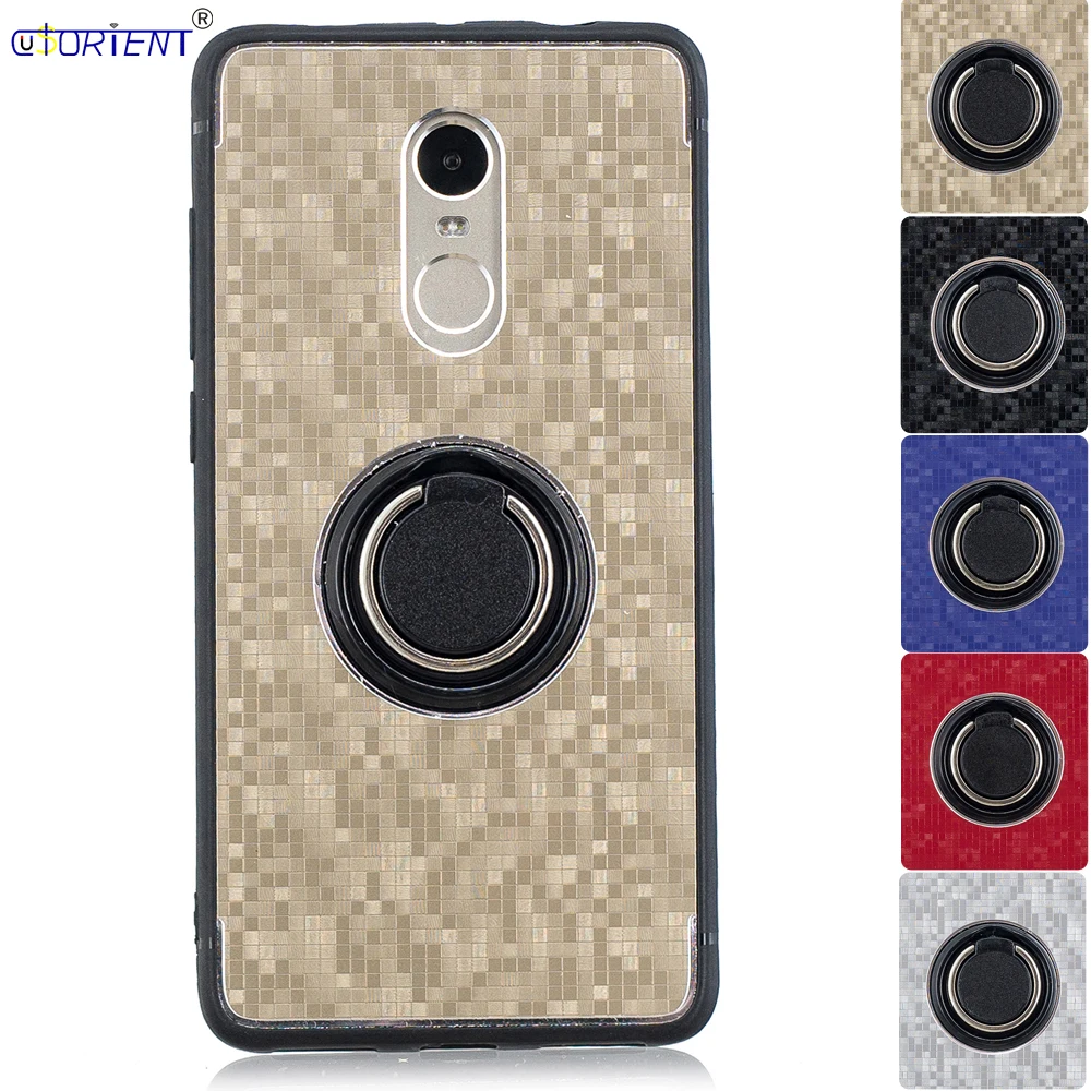 

Stand Fitted Phone Case Xiaomi Redmi Note 4X 4 X Bumper Cover Xiomi Xaomi Red Mi Note4 Note4X Hybrid Shockproof Ring Case Funda