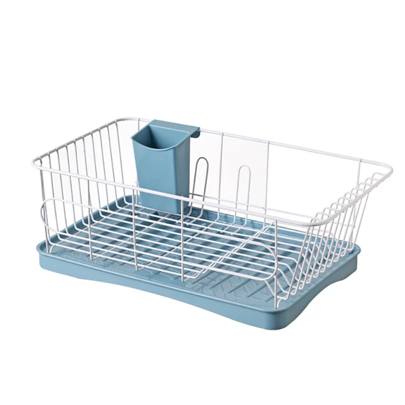 Iron PP Dishes Plates Shelves Drainer Bowl Spoons Chopsticks Storage Racks Holders Kitchen Organization Shelf Accessories Items