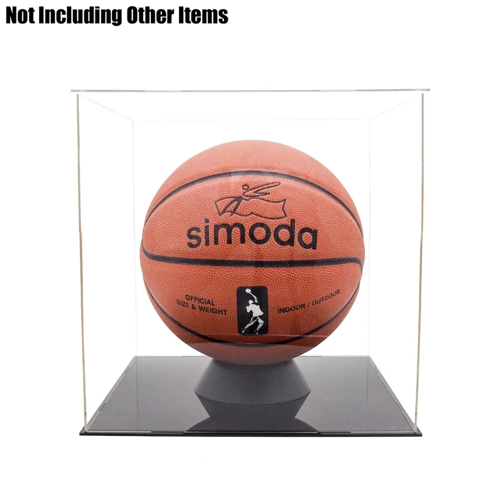

Odoria Acrylic Assembly Display Case/Box 30cm 11.8inch Cube Dustproof ShowCase For Football Basketball Boxing Gloves Figures