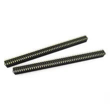 2 ШТ. Шаг 1.27 мм 100 Pin SMT 2x50Pin SMD Двухрядные Женский Контактного Коннектора Газа ПЕЧАТНОЙ ПЛАТЫ Разъем