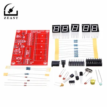 

1Hz-50MHz Five LED Display Frequency Counter With Frequency Oscillator Kit PIC microcontroller Programmable Frequency