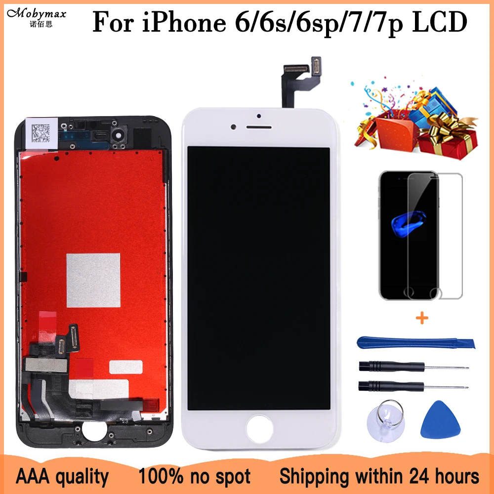 100% тестирование работы сенсорный экран для iPhone 6s 6splus 7 ЖК дисплей дигитайзер