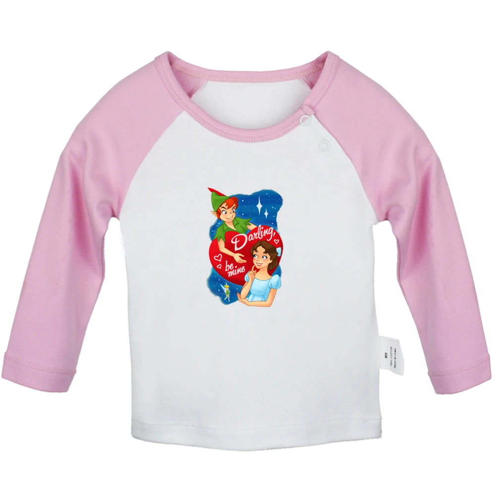Футболки для новорожденных в стиле ретро с изображением принцессы Алисы в стране чудес; цветные футболки с длинными рукавами реглан для малышей