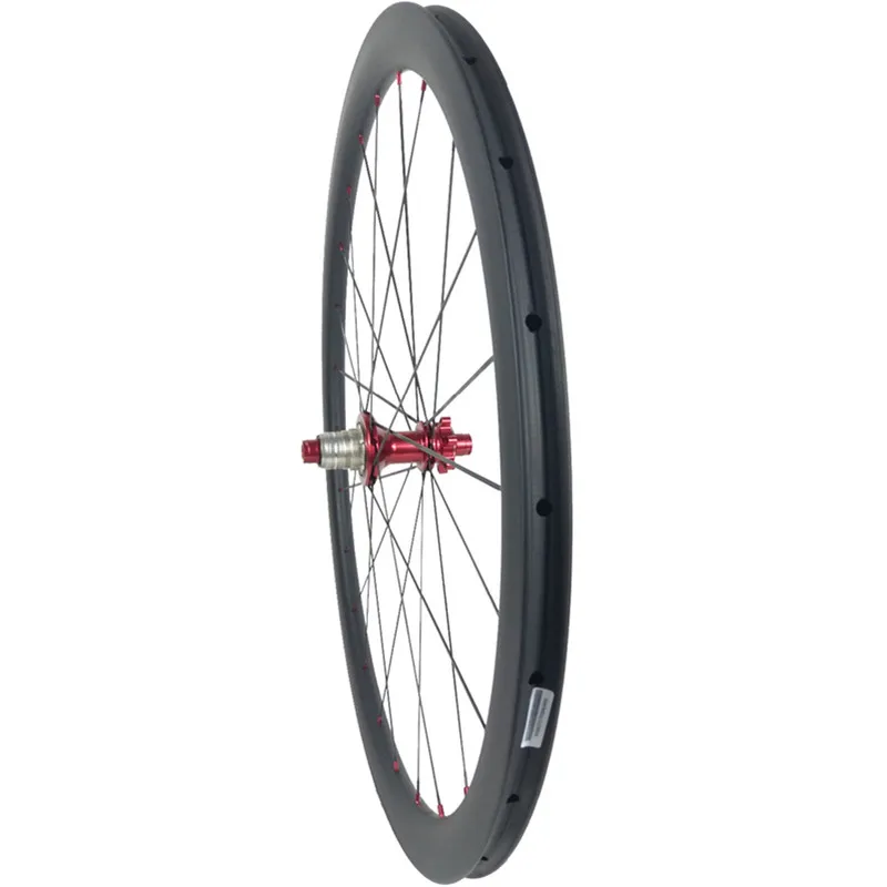 rear wheels 142x12 38/50/60 tubular carbon disc wheels powerway CX32 cyclocross wheelset Disc Brake 700c carbon road wheels